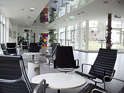 Bildungzentrum Clara Sahlberg lobby